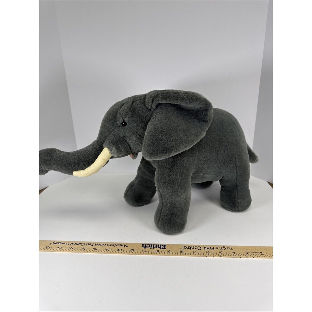 Medium Cascade Toy Plush Elephant 22” X 12”